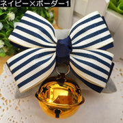 チョーカー ペット用アクセサリー 犬用 猫用 首飾り 蝶ネクタイ リボン 鈴 チャーム カラフル おしゃれ かわいい 可愛い 小型犬 いぬ イヌ ねこ ネコ