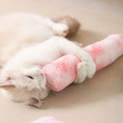 猫用抱き枕 ペット枕 ペット用品 抱き枕 クッション おもちゃ スティック 猫 ネコ 犬 イヌ グラデーション タイダイ柄 ヒョウ柄 アニマル ふわふわ 柔らかい かわいい おしゃれ ペットグッズ 丈夫