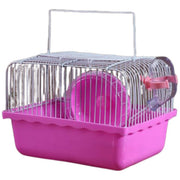小動物用ケージ ペット用品 ペットグッズ 小動物グッズ ケージ お家 ホイール 給水器 持ち手 シンプル かわいい