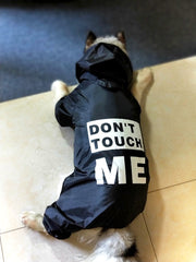 ペット用レインウェア レインコート つなぎ カバーオール 犬用 雨具 雨合羽 かっぱ 中型犬 大型犬 フード付き  雨の日 散歩 イヌ いぬ