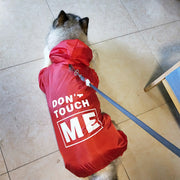 ペット用レインウェア レインコート つなぎ カバーオール 犬用 雨具 雨合羽 かっぱ 中型犬 大型犬 フード付き  雨の日 散歩 イヌ いぬ