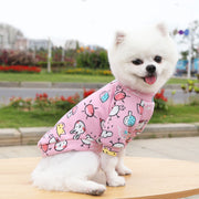 ドッグウェア 犬服 トレーナー 長袖 ペット 小型犬 猫 洋服 スウェット 厚手 裏起毛 防寒 暖かい 秋冬 プリント 可愛い