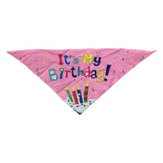 ペット用スタイ バンダナ よだれかけ ペット用品 ドッグウェア 犬グッズ ロゴ 英字 プリント 誕生日 お祝い 写真撮影 ハッピーバースデー おしゃれ かわいい お出かけ 猫用 キャットウェア ねこ イヌ