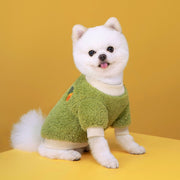 ペットウェア ペット用ウェア ペット服 犬服 小型犬 中型犬 イヌ 猫 ネコ 小動物用 半袖 丸首 ラウンドネック クルーネック 袖リブ 襟リブ 裾リブ プルオーバー 刺繍 起毛生地 レモン スイカ フルーツ柄 ピンク レッド オレンジ 可愛い キュート ポップ カジュアル おしゃれ 秋 冬