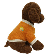 ペットウェア ペット用ウェア ペット服 犬服 小型犬 中型犬 イヌ 猫 ネコ 小動物用 半袖 丸首 ラウンドネック クルーネック 袖リブ 襟リブ 裾リブ プルオーバー 刺繍 起毛生地 レモン スイカ フルーツ柄 ピンク レッド オレンジ 可愛い キュート ポップ カジュアル おしゃれ 秋 冬
