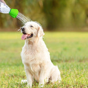 ペット用シャワーキャップ シャワーヘッド ペットボトル取り付け 犬用 ジョーロ ハンディシャワー ポータブルシャワー 携帯用 洗浄 水やり 散水ノズル お散歩 マナー用 シリコン