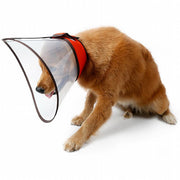 エリザベスカラー 大型犬 カラー ソフトタイプ ペット用品 犬用 傷舐め防止 手術後のケア 簡単装着 首周り柔らかい アフターケア 手術 怪我 介護 介護用品 ソフト 傷口保護 透明 グリーン オレンジ