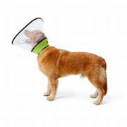 エリザベスカラー 大型犬 カラー ソフトタイプ ペット用品 犬用 傷舐め防止 手術後のケア 簡単装着 首周り柔らかい アフターケア 手術 怪我 介護 介護用品 ソフト 傷口保護 透明 グリーン オレンジ