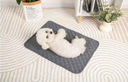 ペットシーツ 2枚セット 45×60cm ペットマット おしっこマット 犬用 猫用 小動物用 ウサギ うさぎ モルモット チンチラ トイレシート ペット用品 洗える 下敷き おしっこパッド 吸水性 滑り止め 防滑 床保護 トレーニング 長方形 漏れ防止 イヌ ネコ