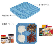 リックパッド ペット用食器 舐めるパッド シリコン 吸盤 ペット用品 犬用 シリコン フードマット リックマット なめる ぺろぺろ ペロペロ 気をそらす 気晴らし トレーニング グルーミング 入浴 ブラッシング お風呂 ペットグッズ イヌ いぬ ドッグ