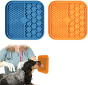 リックパッド ペット用食器 舐めるパッド シリコン 吸盤 ペット用品 犬用 シリコン フードマット リックマット なめる ぺろぺろ ペロペロ 気をそらす 気晴らし トレーニング グルーミング 入浴 ブラッシング お風呂 ペットグッズ イヌ いぬ ドッグ