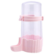 鳥用給水器 自動給水器 495ml ウォーターボトル 自動給餌器 フードボックス 2way ケージ用 水飲み器 餌やり 水入れ 固定 ペットグッズ ペット用品 クリア 透明 外付け 簡単 設置 シンプル