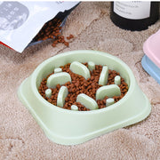 フードボウル 犬用食器 早食い防止 ペット用品 餌入れ エサ入れ デコボコ 凸凹 突起付き 餌皿 ペット用食器 フードディッシュ 給餌 えさ おしゃれ かわいい 単色 無地 いぬ イヌ ドッグ