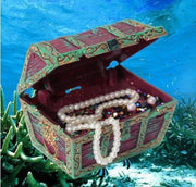 水槽インテリア 宝箱 宝石箱 魚の隠れ家 アクアリウム用品 水槽用品 レイアウト用品 水槽アクセサリー 水槽装飾 小物 雑貨