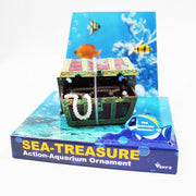 水槽インテリア 宝箱 宝石箱 魚の隠れ家 アクアリウム用品 水槽用品 レイアウト用品 水槽アクセサリー 水槽装飾 小物 雑貨