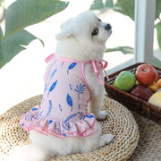 ドッグウェア ペットウェア キャミソール ワンピース イヌ いぬ 犬服 スカート フリル 袖なし ノースリーブ かわいい