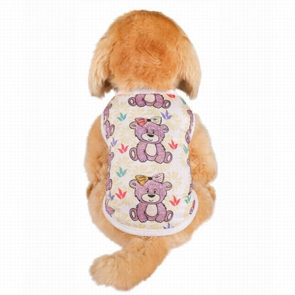 ペットウェア タンクトップ 犬服 猫用 ノースリーブ 袖なし 商品画像4