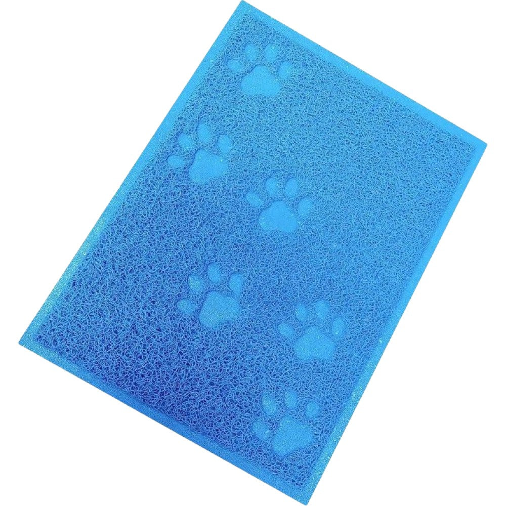 砂取りマット トイレマット 猫用 ペット用品 30×40cm 四角形 ブルー バリエーション画像
