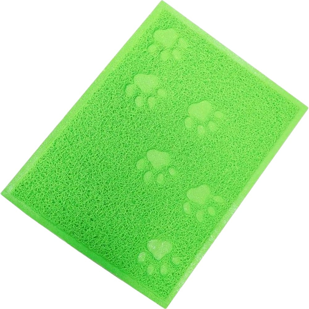 砂取りマット トイレマット 猫用 ペット用品 30×40cm 四角形 グリーン バリエーション画像