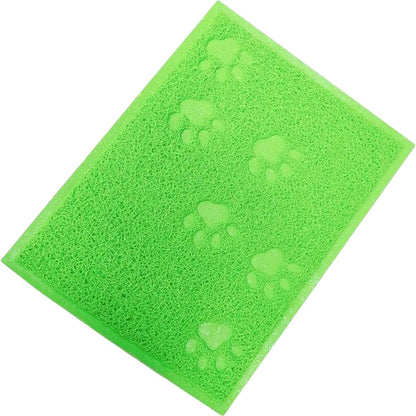 砂取りマット トイレマット 猫用 ペット用品 30×40cm 四角形 グリーン バリエーション画像