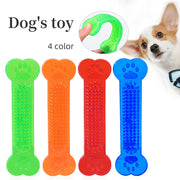 犬用おもちゃ ラバートイ ドッグトーイ 犬用 ペット用品 ペットトイ 玩具 オモチャ 噛む ホネ型 骨 ボーン スティック型 遊び ストレス発散 カミカミ 半透明 おしゃれ かわいい いぬ イヌ