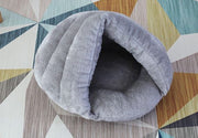 ペットベッド ペットハウス 犬 猫 キャットハウス クッション ペット用品 ドーム型 暖かい 柔らかい リラックス 寝床 寝具 かわいい おしゃれ ふわふわ