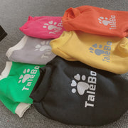 ドッグウェア トレーナー 長袖 ノースリーブ ペットウェア 犬服  キャットウェア ネコ 猫服 ペット用品 裏起毛 半袖 小型犬 カジュアル かわいい お散歩