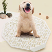 犬用トイレ ペット用トイレ トイレトレー しつけ用 トレーニング用 お手入れ簡単 壁付き プラスチック メッシュ 犬用品 ペット用品