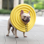 ペット用 犬用 エリザベスカラー ワイドドーナツ ソフト 柔らかい 軽量 傷舐め防止 傷舐め予防 視界確保 介護用品 超小型犬 小型犬 中型犬 大型犬 イヌ用 いぬ用 猫用 ネコ用 ねこ用