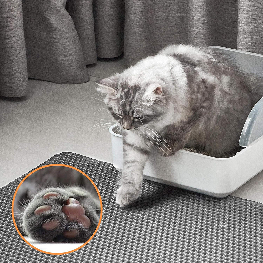 猫用 砂取りマット トイレマット 猫砂キャッチャー 砂落とし ネコ 商品画像2