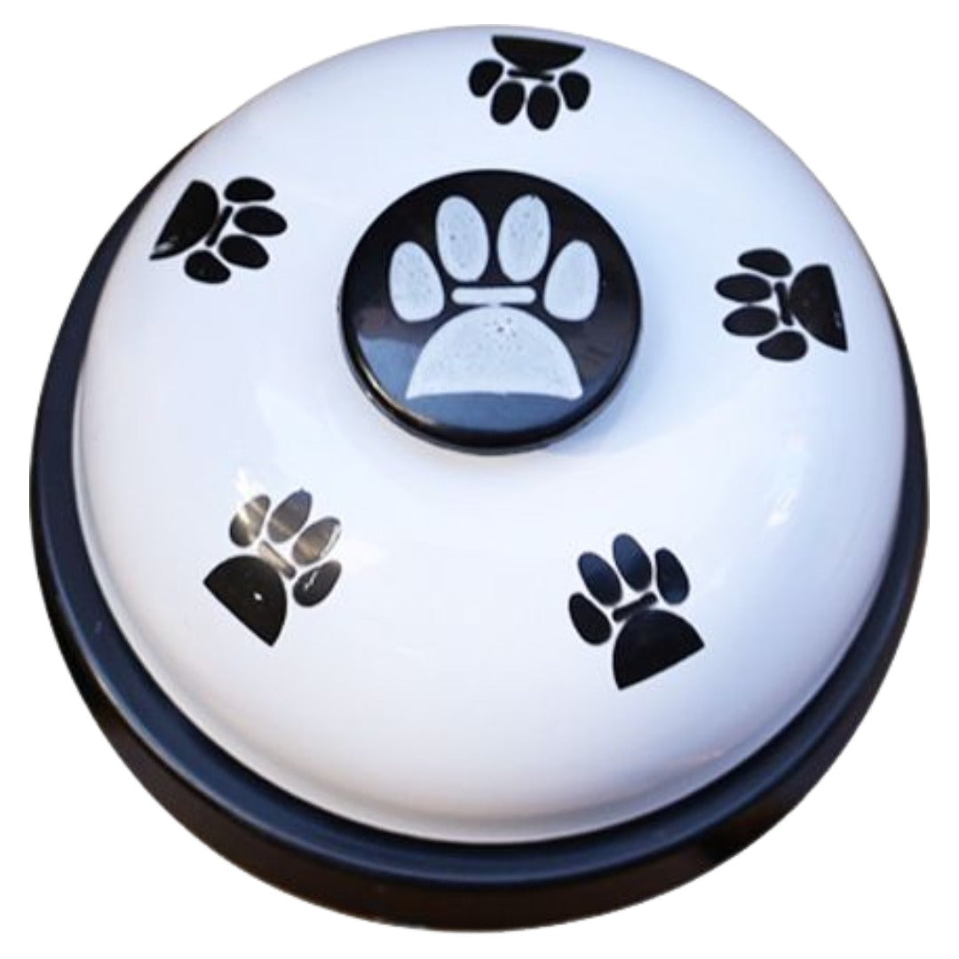 ペット用ベル ペット用おもちゃ 呼び出しベル 呼び鈴 コール トレーニング 犬 猫 いぬ ねこ 置き型 肉球 カラフル かわいい
