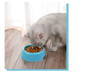 ペット用食器 フードボウル 猫用 犬用 ペット用品 エサ入れ 餌入れ 丸形 ラウンド シンプル プラスチック ペットグッズ ねこ ネコ いぬ イヌ