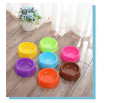 ペット用食器 フードボウル 猫用 犬用 ペット用品 エサ入れ 餌入れ 丸形 ラウンド シンプル プラスチック ペットグッズ ねこ ネコ いぬ イヌ