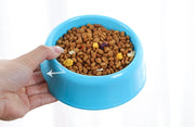ペット用食器 フードボウル 猫用 犬用 ペット用品 エサ入れ 餌入れ 丸形 ラウンド シンプル プラスチック ペットグッズ ねこ ネコ いぬ イヌ