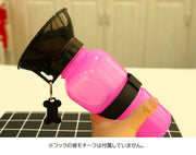 ペット用給水ボトル ペット用給水器 ウォーターボトル 500ml 犬用 猫用 携帯水筒 飲み口付き ペット用品 ペットグッズ 持ち運び コンパクト 便利グッズ お散歩グッズ ポータブル お出かけ ドッグ キャット シンプル カジュアル 青 灰 ピンク