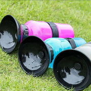 ペット用給水ボトル ペット用給水器 ウォーターボトル 500ml 犬用 猫用 携帯水筒 飲み口付き ペット用品 ペットグッズ 持ち運び コンパクト 便利グッズ お散歩グッズ ポータブル お出かけ ドッグ キャット シンプル カジュアル 青 灰 ピンク