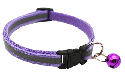 首輪 カラー 犬 猫 ペット用品 お散歩グッズ パープル バリエーション画像