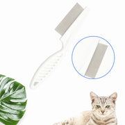 ノミ取りコーム ペット用コーム ブラシ 櫛 犬 猫 いぬ ねこ お手入れ ノミ ダニ 予防 ブラッシング 被毛ケア 抜け毛取り ペットグッズ ペット用品
