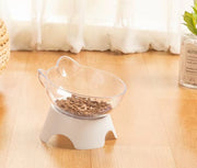 フードボウル ウォーターボウル エサ入れ エサ皿 ネコ耳 ペット用品 猫用 犬用 イヌ ネコ ご飯 餌皿 食器 置き型 お水 フードボール 傾斜 かわいい