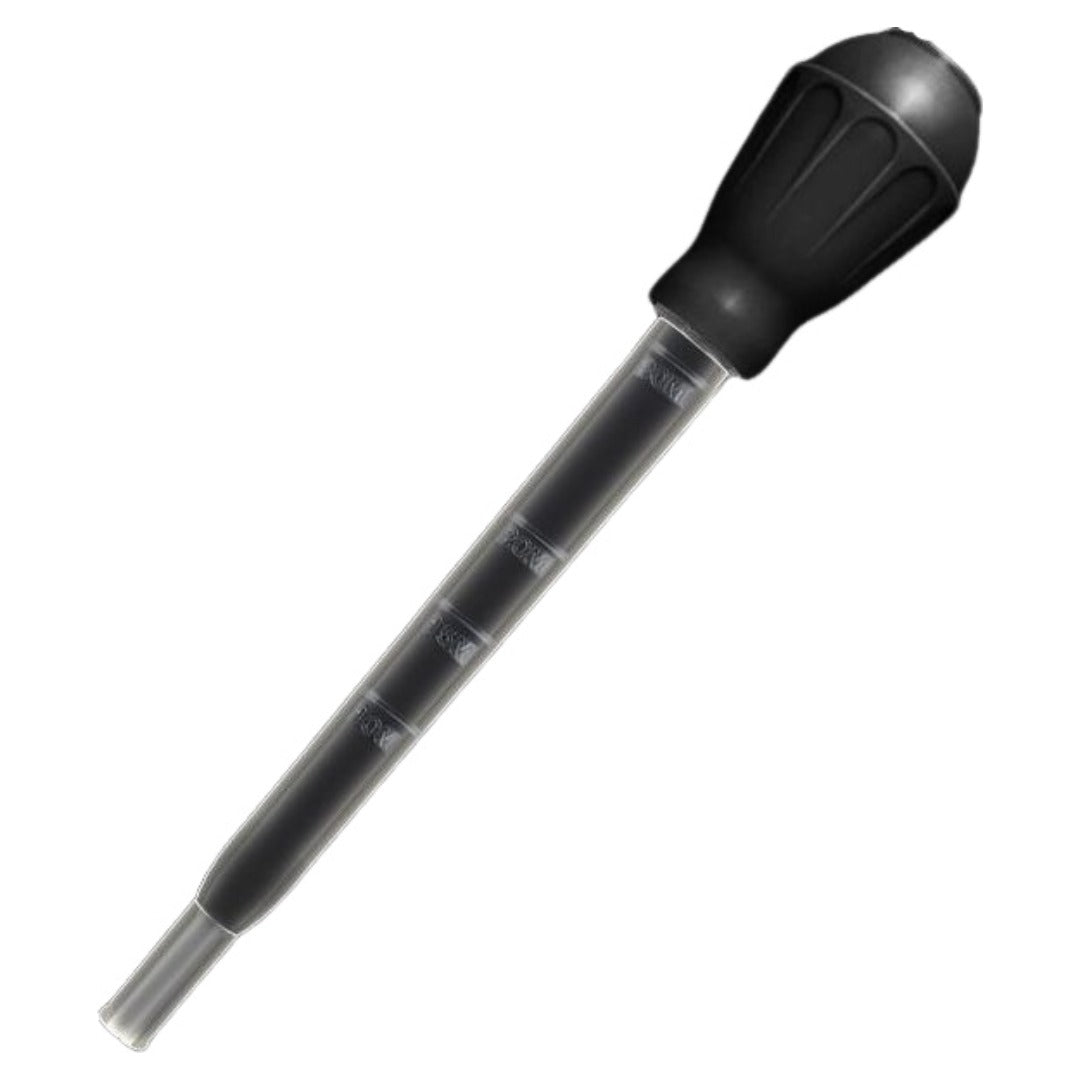 クリーナースポイト 長さ29cm 水槽 ペット用品 掃除用品 アクアリウム用品 ミニ水槽 小型水槽用 メモリ付き 目盛 クリア 魚 熱帯魚 鑑賞魚 お手入れ 水換え エサやり 餌やり 清掃 便利