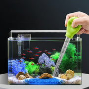 クリーナースポイト 長さ29cm 水槽 ペット用品 掃除用品 アクアリウム用品 ミニ水槽 小型水槽用 メモリ付き 目盛 クリア 魚 熱帯魚 鑑賞魚 お手入れ 水換え エサやり 餌やり 清掃 便利