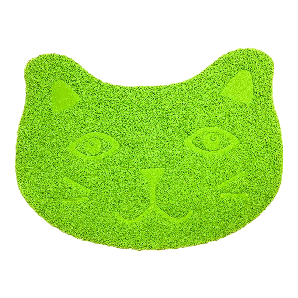 砂取りマット 猫用 ネコ ペット用品 トイレマット 30×40cm ネコ×グリーン バリエーション画像