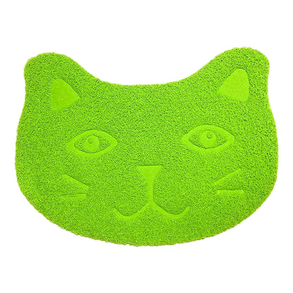 砂取りマット 猫用 ネコ ペット用品 トイレマット 30×40cm ネコ×グリーン バリエーション画像