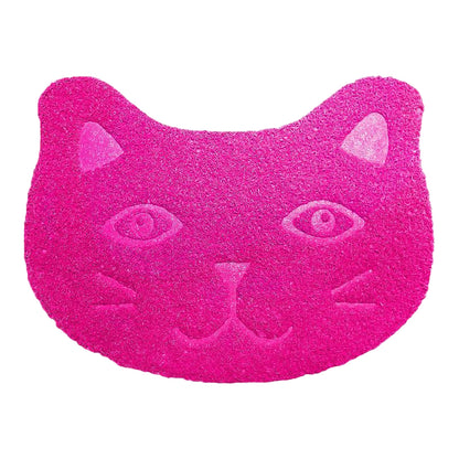 砂取りマット 猫用 ネコ ペット用品 トイレマット 30×40cm ネコ×ローズ バリエーション画像