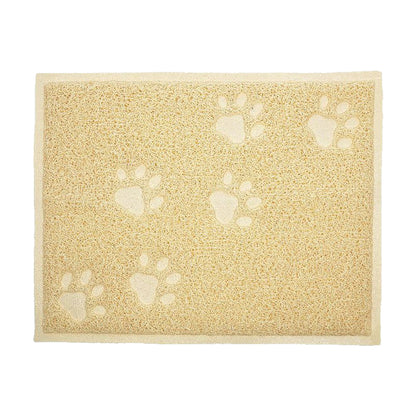 砂取りマット 猫用 ネコ ペット用品 トイレマット 30×40cm 長方形×ベージュ バリエーション画像