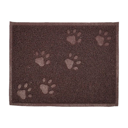 砂取りマット 猫用 ネコ ペット用品 トイレマット 30×40cm 長方形×ブラウン バリエーション画像