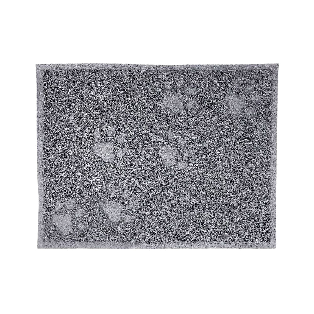 砂取りマット 猫用 ネコ ペット用品 トイレマット 30×40cm 長方形×グレー バリエーション画像