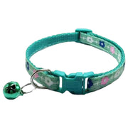 首輪 カラー 小型犬 猫 ペット用品 お散歩グッズ ワンタッチバックル 簡単装着 鈴付き 花 フラワー 可愛い かわいい おしゃれ