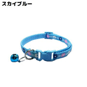 首輪 カラー 小型犬 猫 ペット用品 お散歩グッズ ワンタッチバックル 簡単装着 鈴付き 花 フラワー 可愛い かわいい おしゃれ