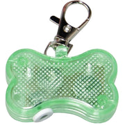 首輪用チャーム アクセサリー 犬用 猫用 イヌ ネコ ドッグ ペット用品 ペットグッズ LEDライト 光る 骨型 ホネ 夜間 お散歩 おでかけ 便利グッズ カラバリ豊富